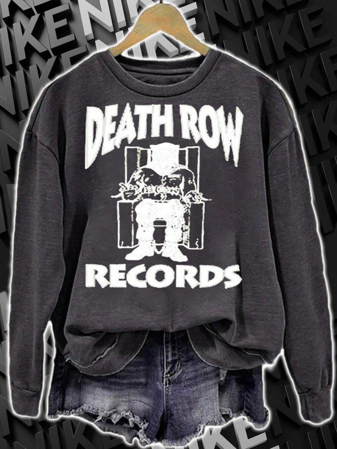 Death Row Records White T-Shirt t-shirt