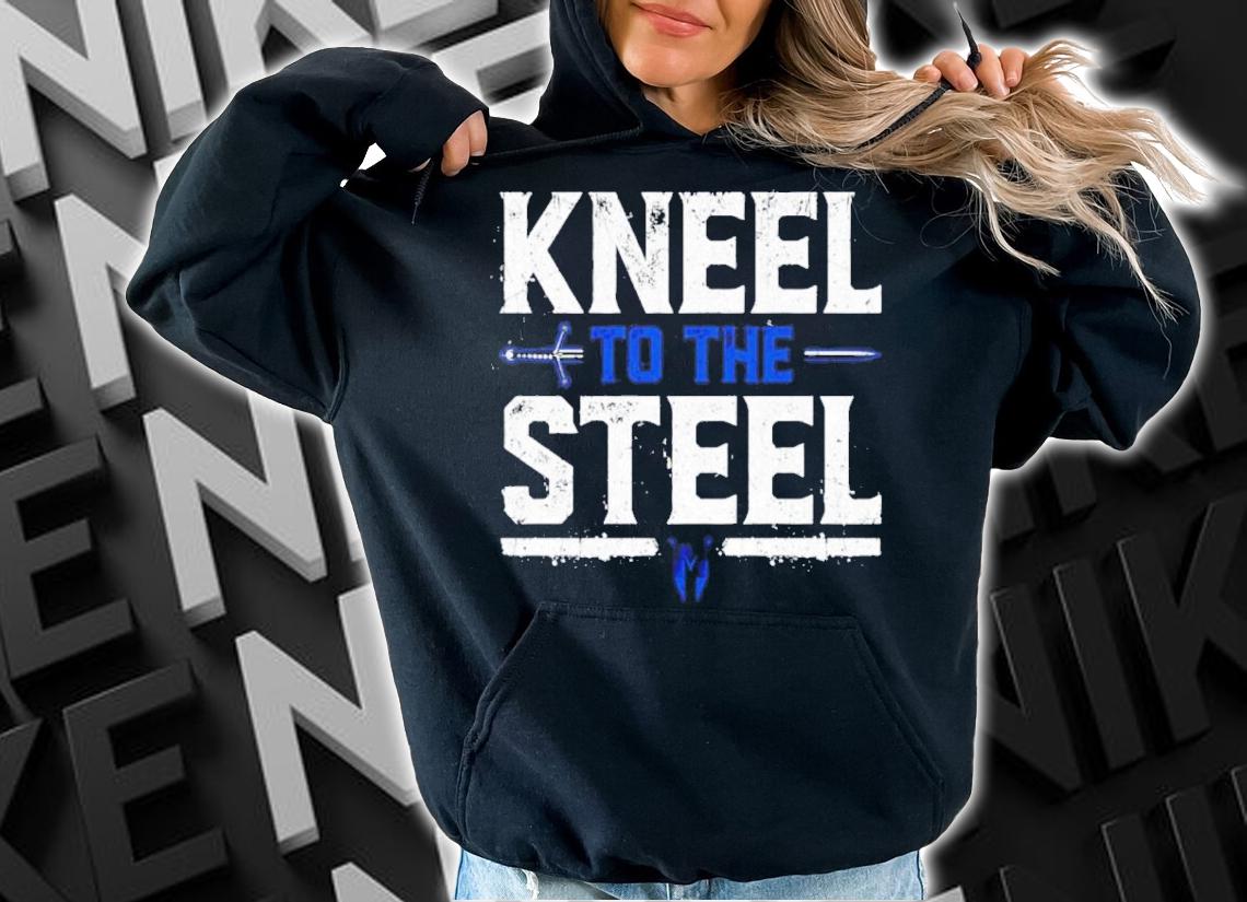Drew Mcintyre Kneel To The Steel Authentic Shirt t-shirt
