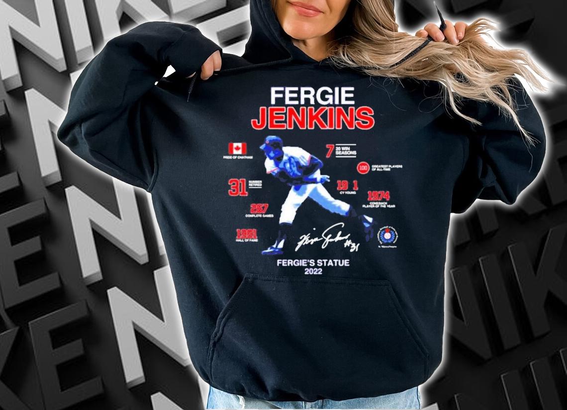 Fergie Jenkins Jenkins's Statue 2022 Shirt t-shirt hoodie