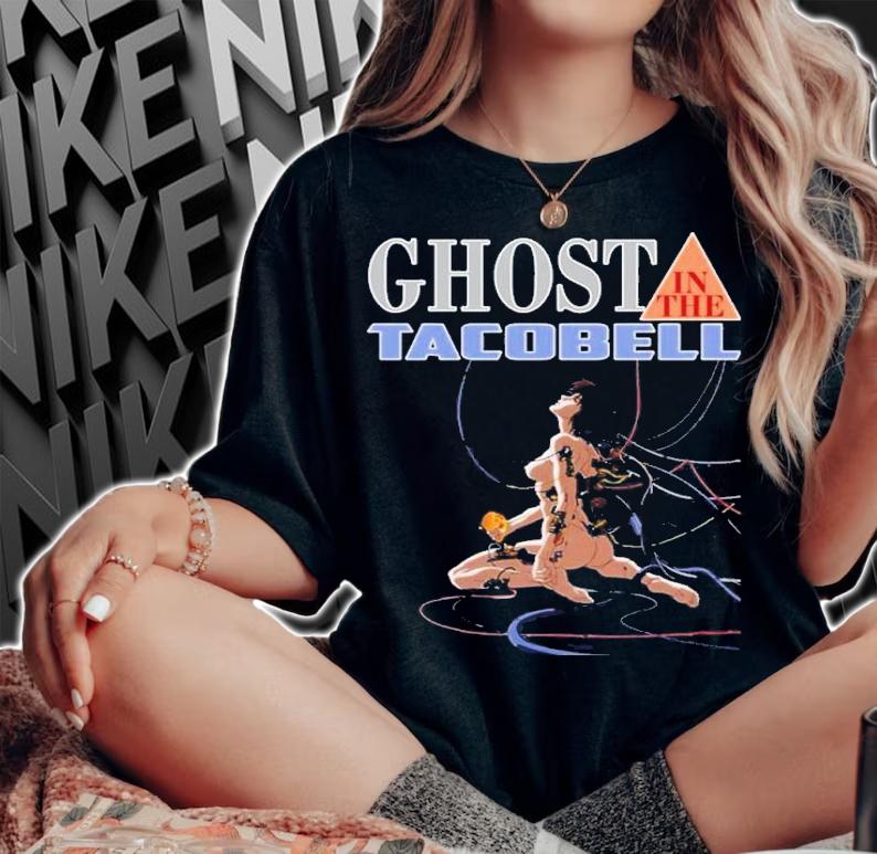 Ghost In The Shell Taco Bell Shirt t-shirt