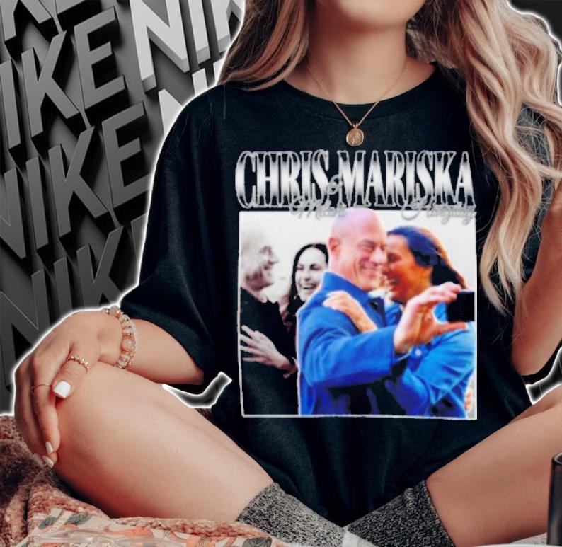Mariska Hargitay And Chris Meloni Chriska 90s Vintage Tribute Shirt t-shirt