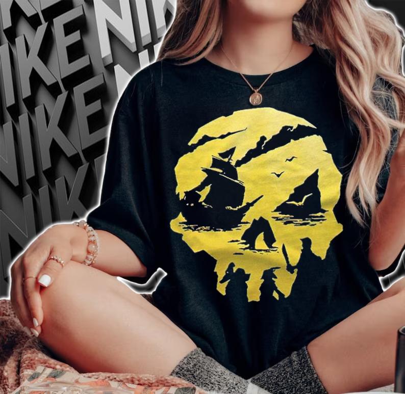 Sea of Thieves skull logo T-shirt t-shirt