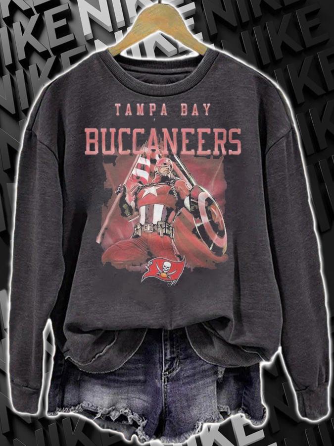 Tampa Bay Buccaneers Chris Evans Captain America T-shirt t-shirt sweatshirt