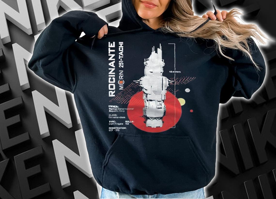 The Expanse Rocinante Ship T-shirt t-shirt hoodie