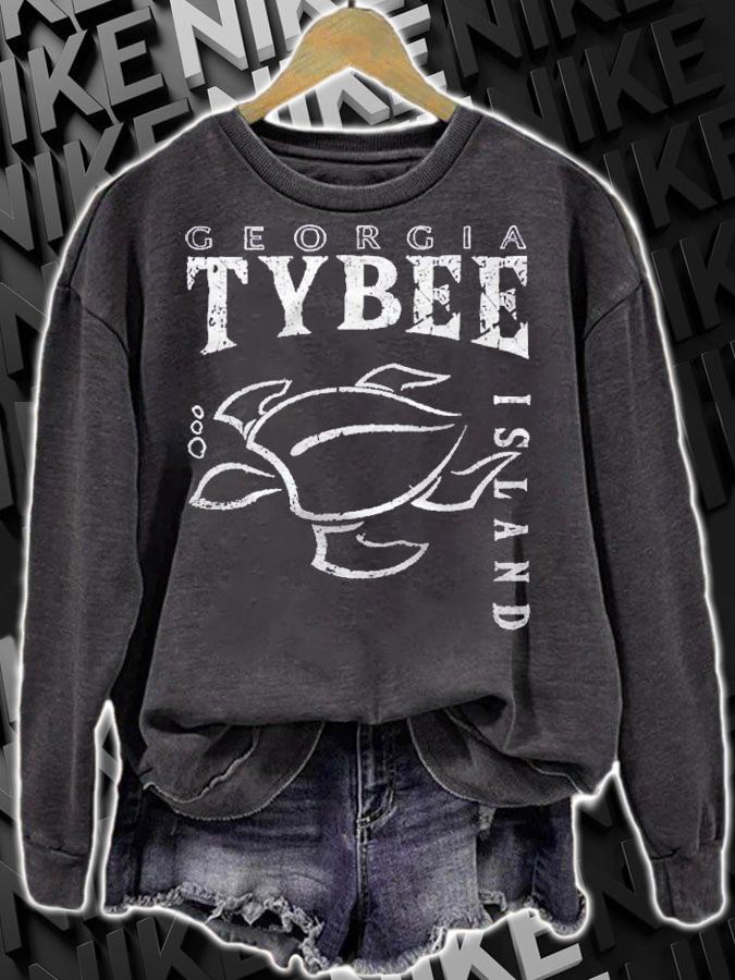 Tybee Island Souvenir Georgia Sea Turtle Shirt t-shirt sweatshirt