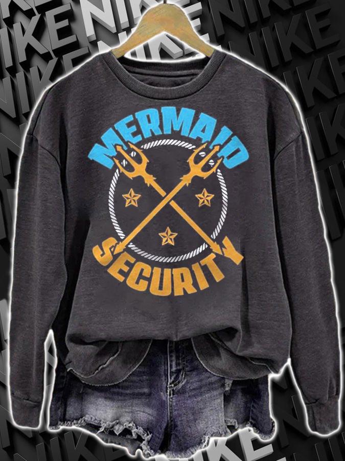 Mermaid Security Merman Mermaid Party t-shirt