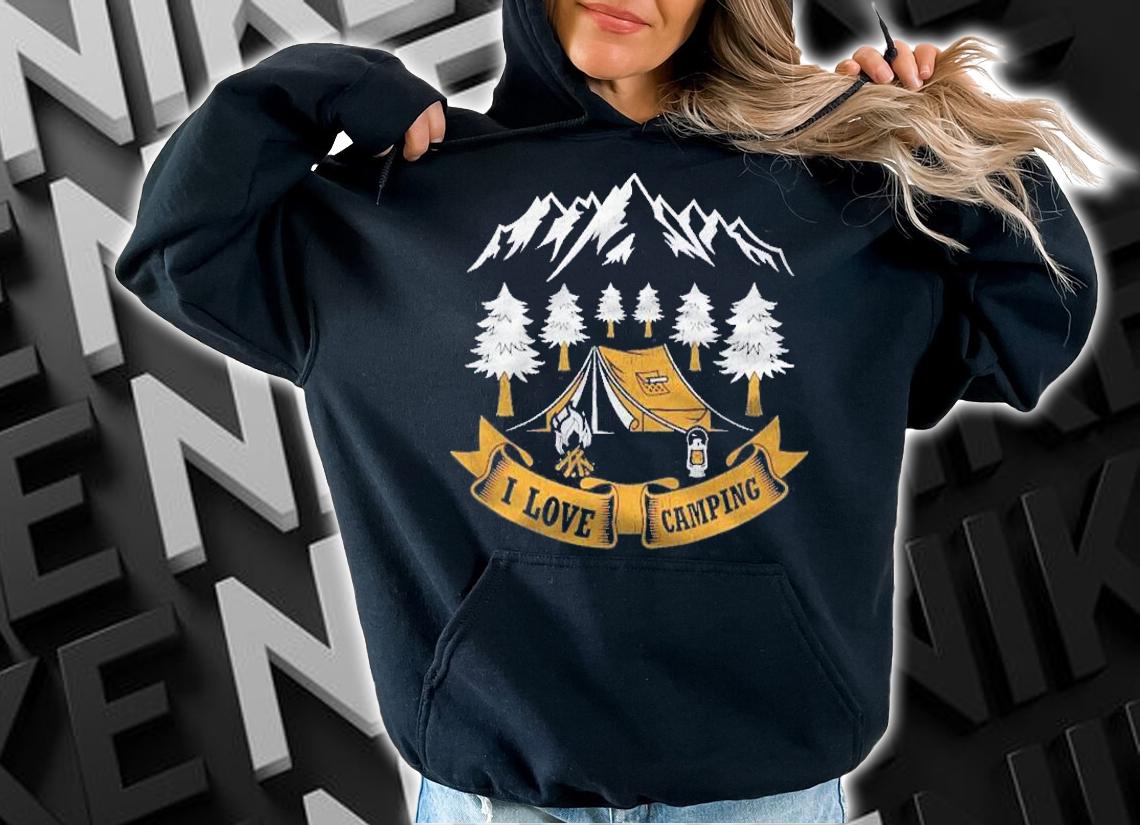 Mountain Camper Lover I Love Camping Shirt t-shirt hoodie