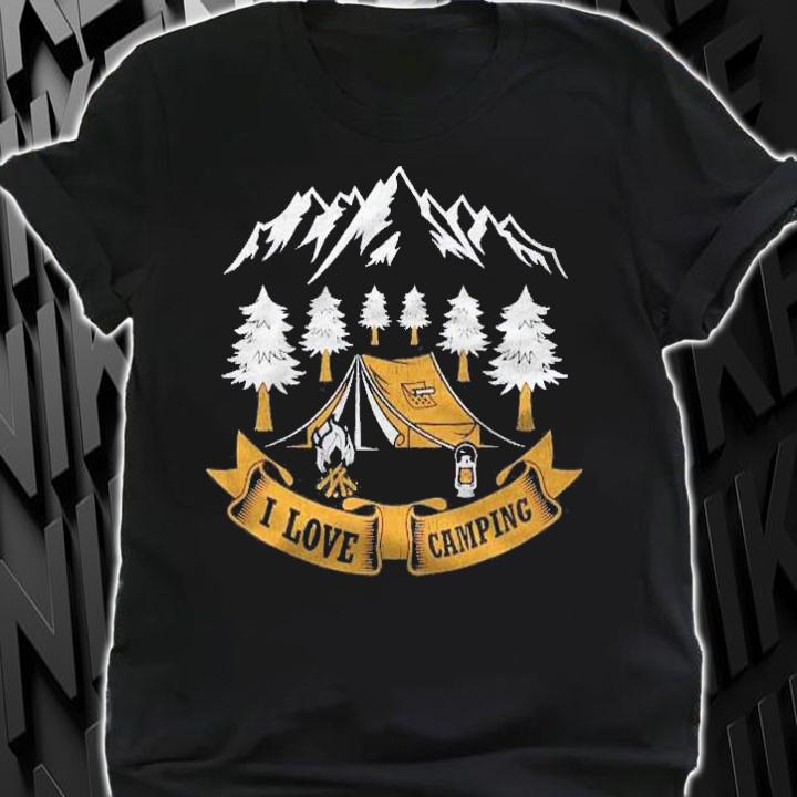 Mountain Camper Lover I Love Camping Shirt t-shirt shirt