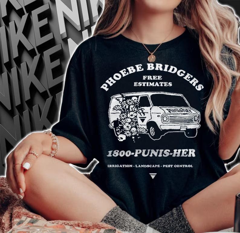 Phoebe Bridgers free estimates 1800-punisher T-shirt t-shirt