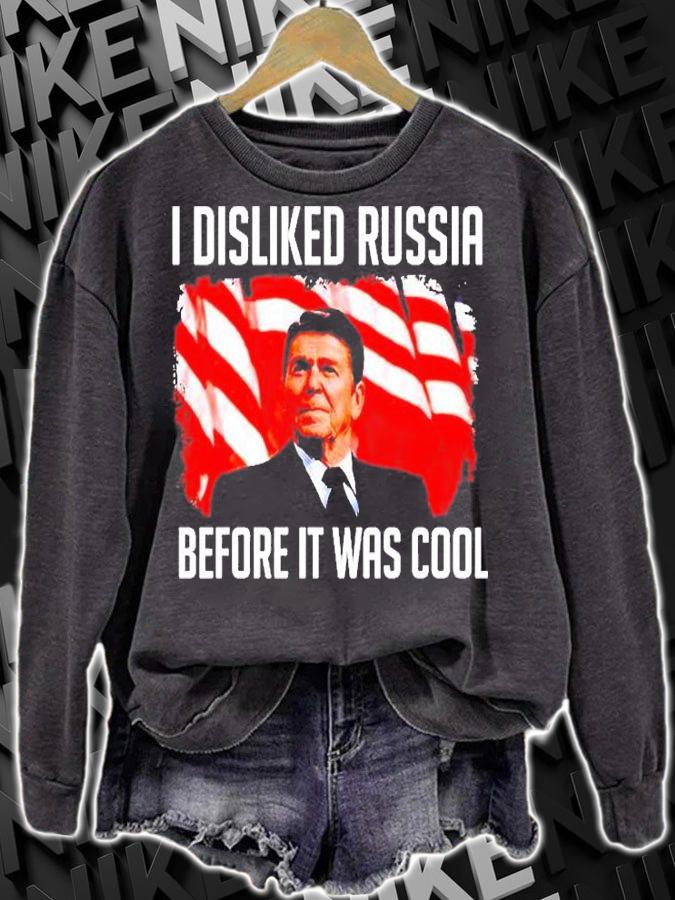 Ronald Reagan I Disliked Russia Before It Was Cool T-Shirt t-shirt
