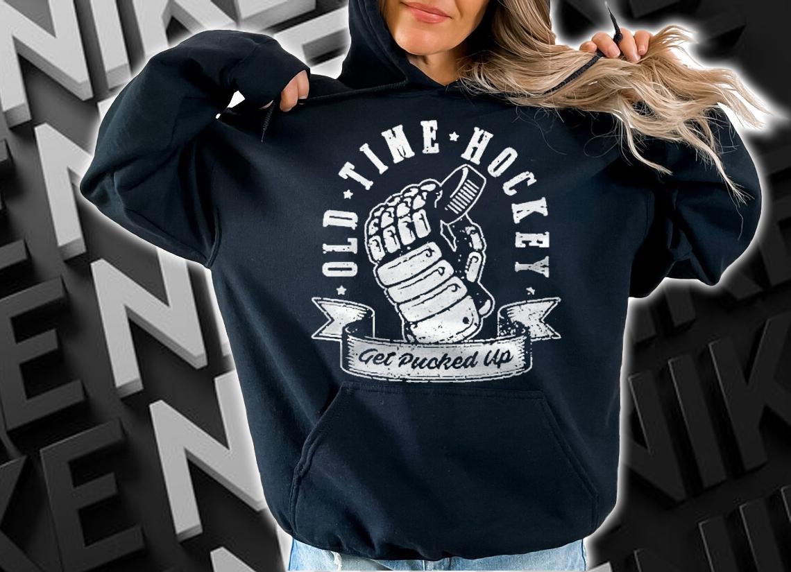 Get Pucked Up Tshirt Hockey Goal Goon Ice Rink Skate Playoff Referee Slapshot Shirt t-shirt hoodie