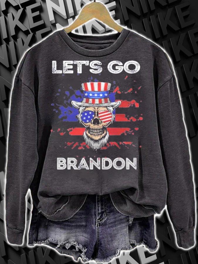 Lets Go Brandon Impeach President Funny Costume Pullover Shirt t-shirt sweatshirt
