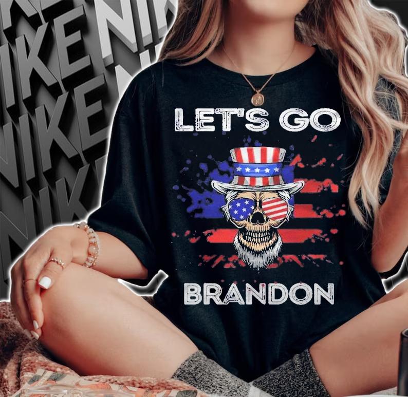 Lets Go Brandon Impeach President Funny Costume Pullover Shirt t-shirt woman shirt