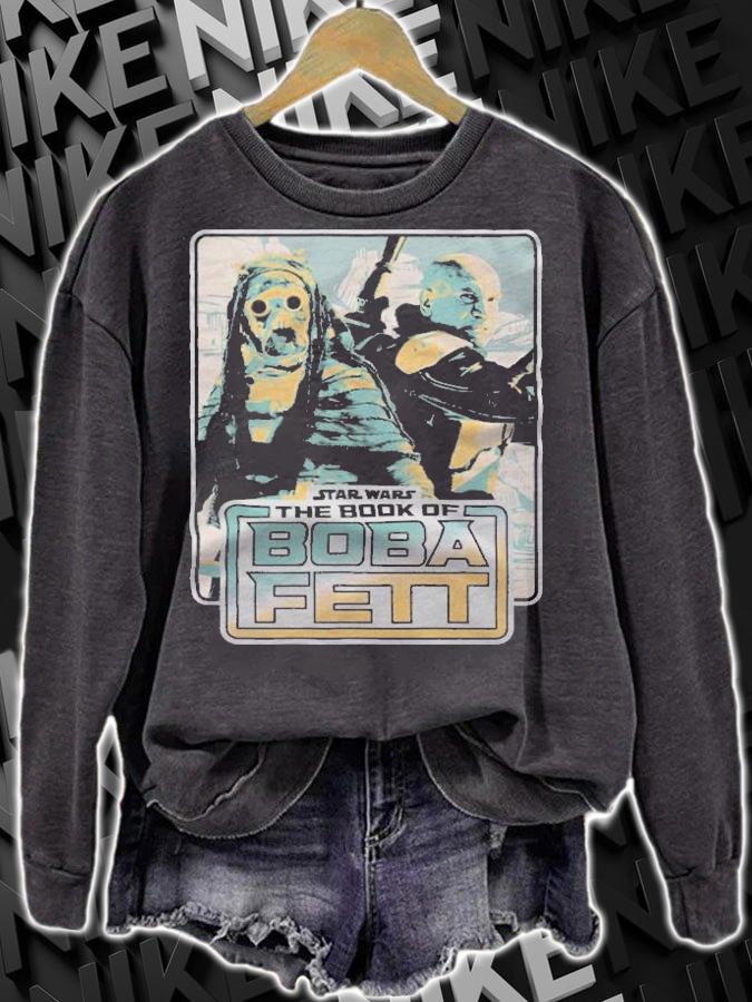 The Book of Boba Fett Tusken Raider and Boba Fett T-shirt t-shirt sweatshirt