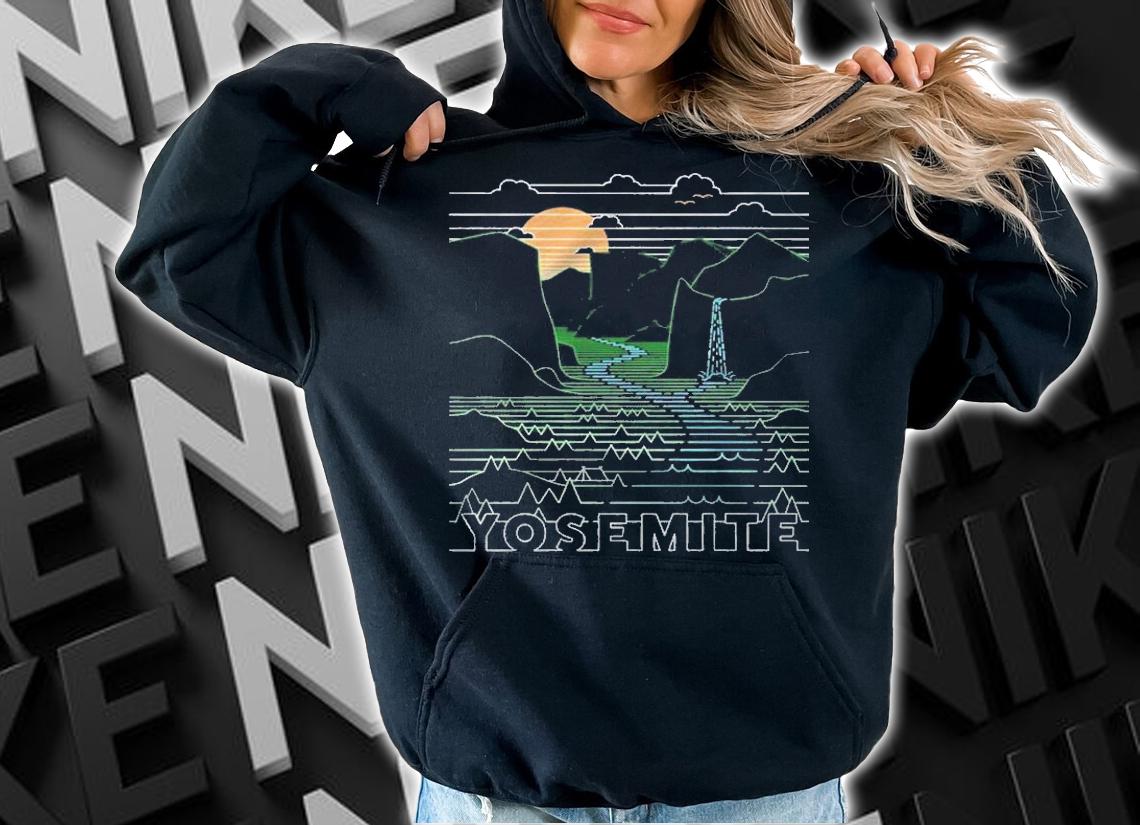 Vintage Retro Yosemite National Park California Shirt t-shirt hoodie
