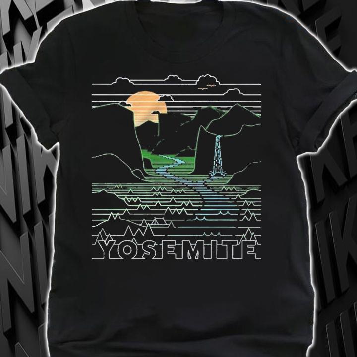 Vintage Retro Yosemite National Park California Shirt t-shirt shirt