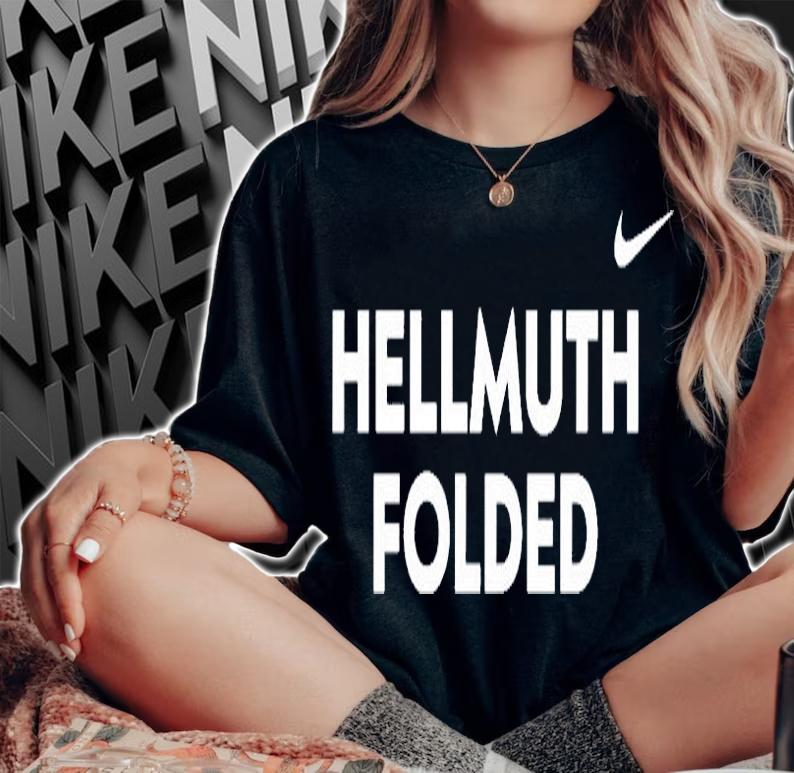 Hustler Casino Live Hellmuth Folded T-Shirt t-shirt woman shirt