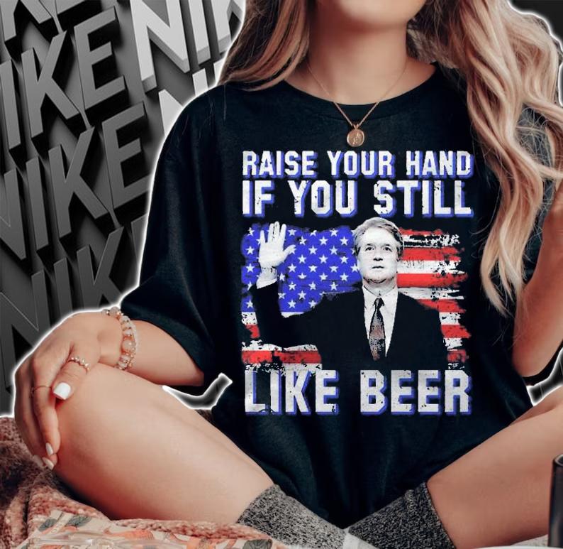 Kavanaugh Still Like Beer American Flag Shirt t-shirt