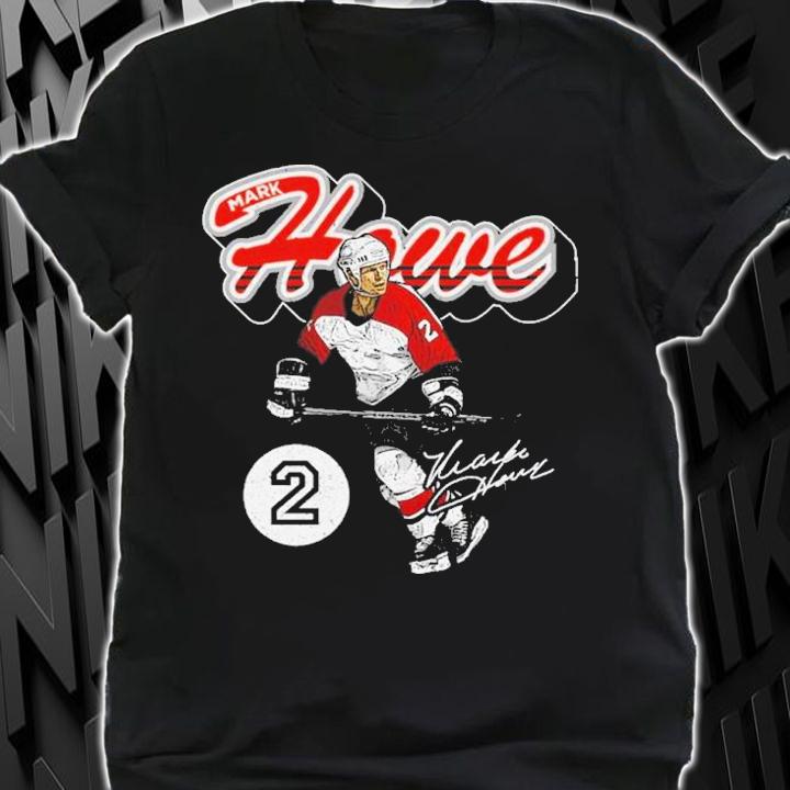 Mark Howe Philadelphia Retro Script Hockey Signatures Shirt t-shirt shirt