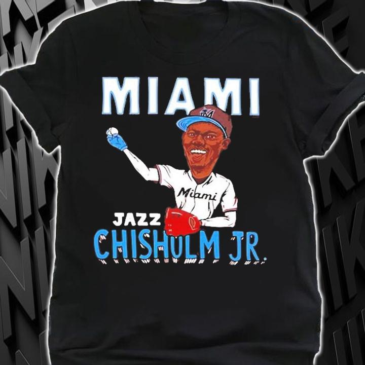 Miami Marlins City Jazz Chisholm T-Shirt t-shirt