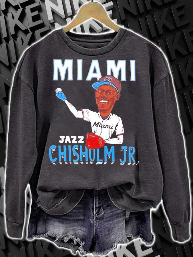 Miami Marlins City Jazz Chisholm T-Shirt t-shirt