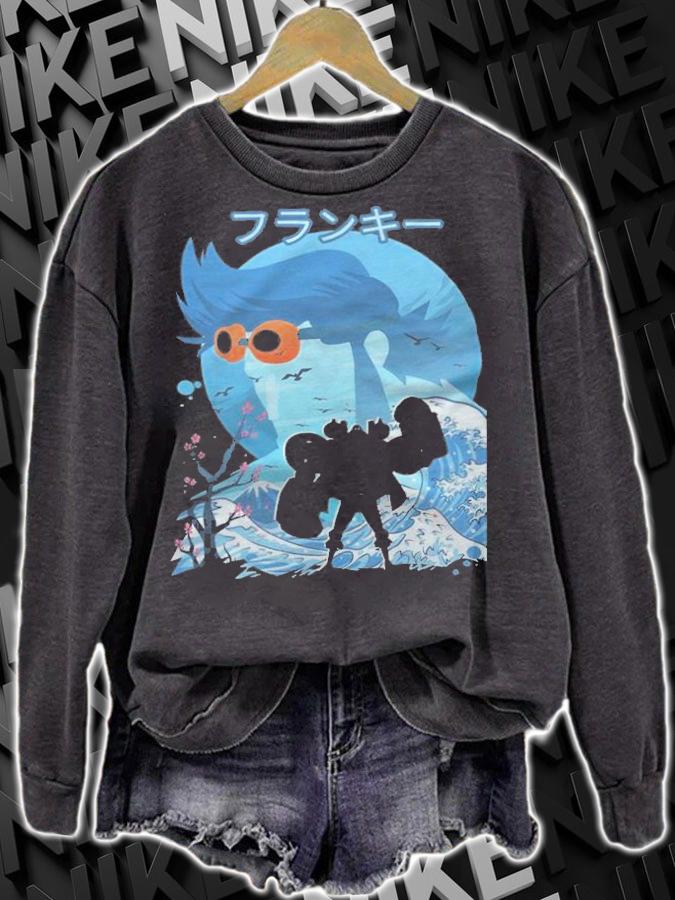 One Piece Franky Japanese style T-shirt t-shirt