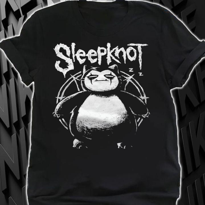 Pokemon Snorlax Sleepknot character T-shirt t-shirt shirt