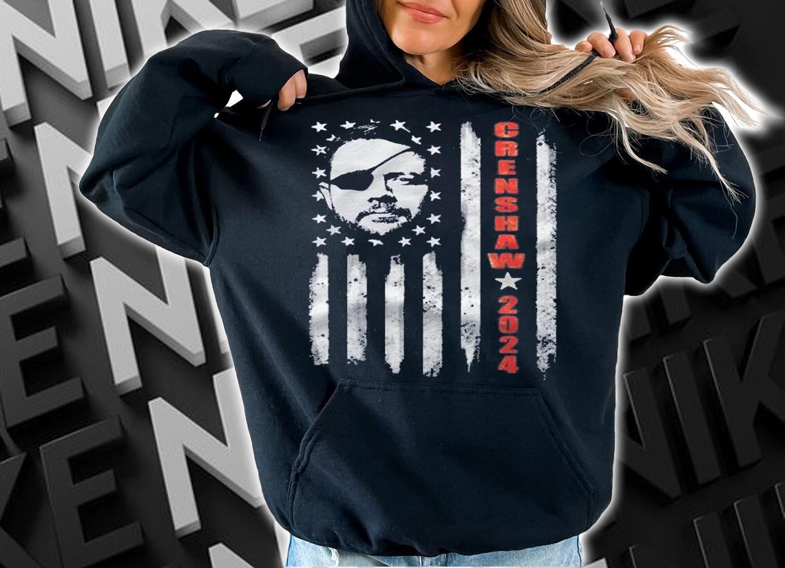 Dan Crenshaw For President 2024 American Flag Gift Shirt t-shirt hoodie