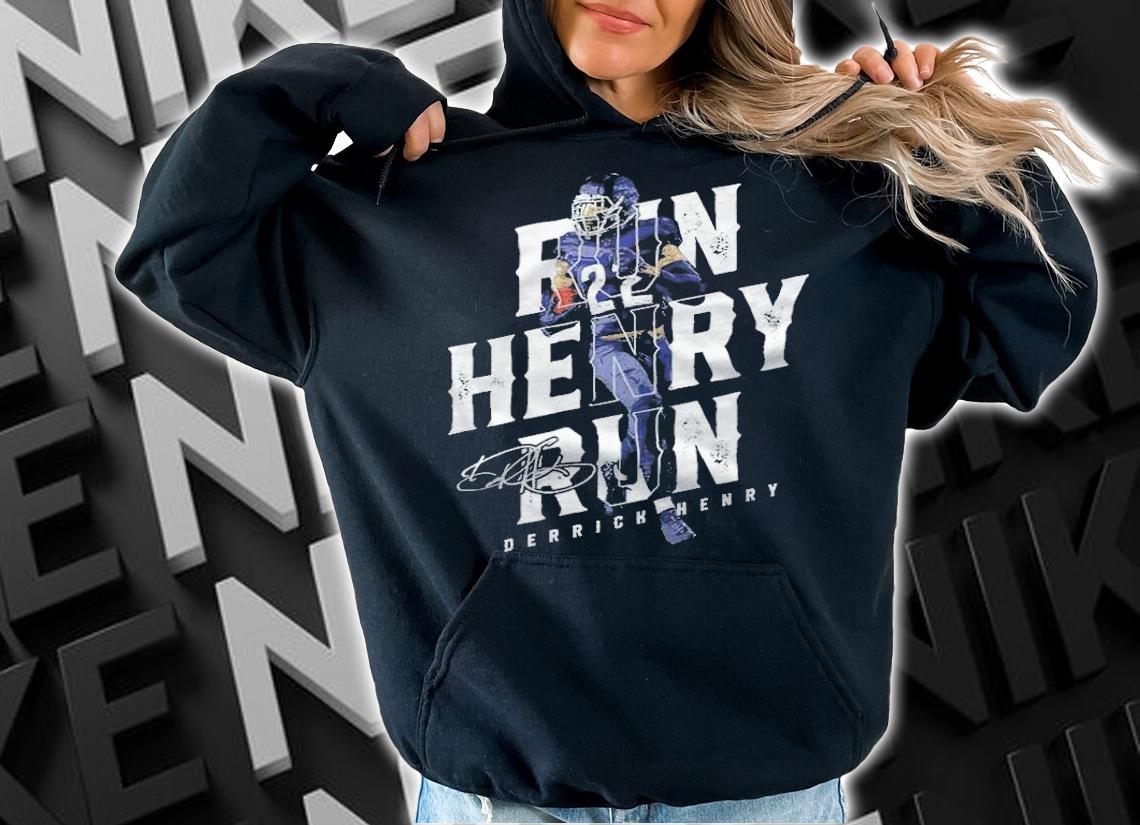 Derrick Henry Run Henry Run Tennessee Football Shirt t-shirt