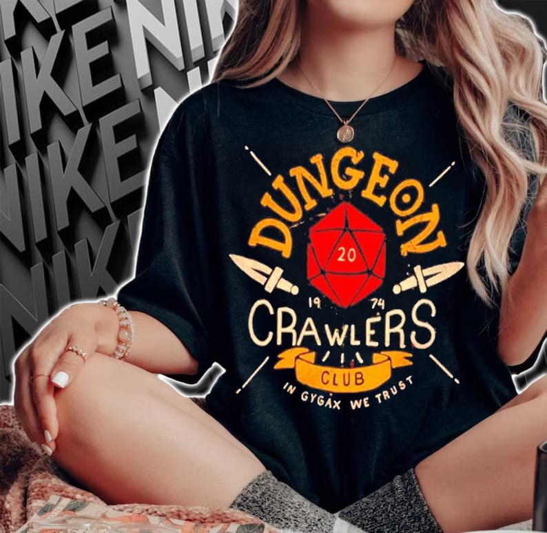 Dungeon Crawlers Club In Gygax We Trust Shirt t-shirt