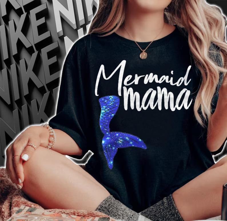 Mermaid Mama Tank Top Women Gift t-shirt woman shirt