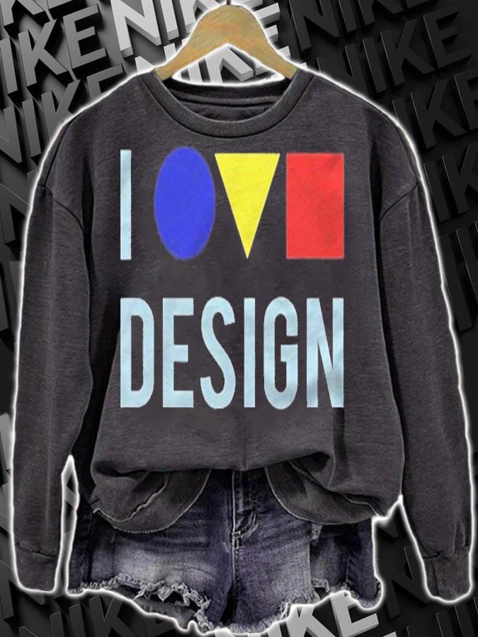 I Love Design Bauhaus Movement Artwork Shirt t-shirt sweatshirt