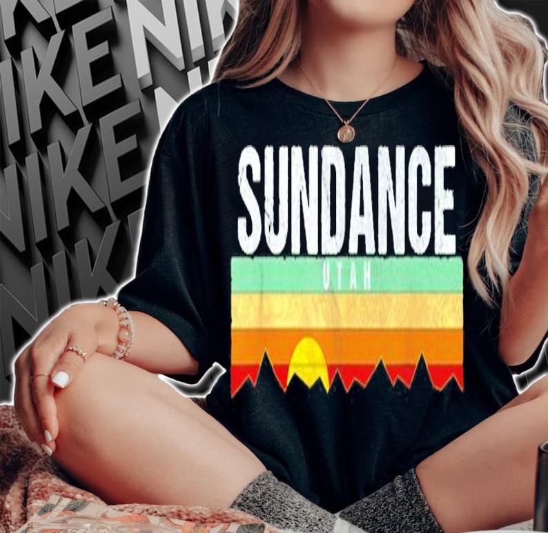 Retro Vintage Sundance Utah Gift T-Shirt t-shirt