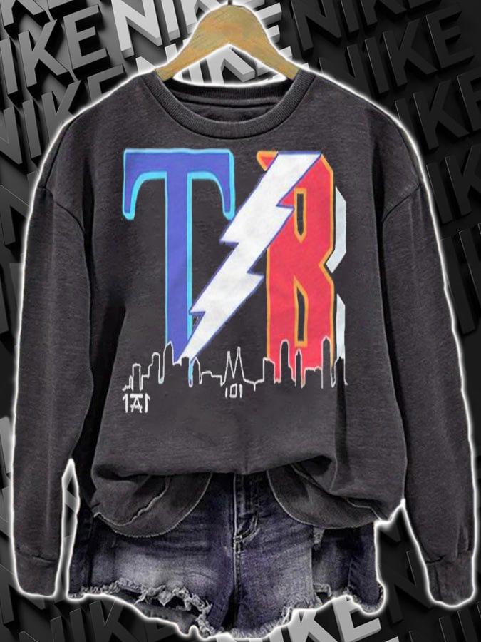 Tampa Bay Lightning and Buccaneers logo shirt t-shirt sweatshirt