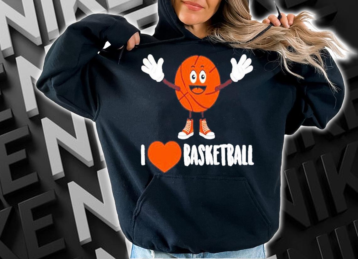 Cool I Love Basketball T-Shirt