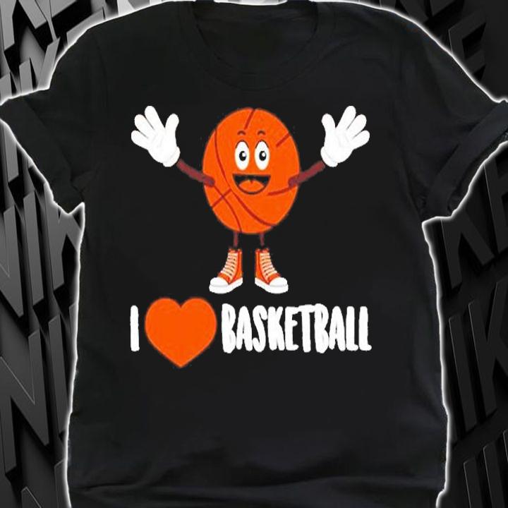 Cool I Love Basketball T-Shirt