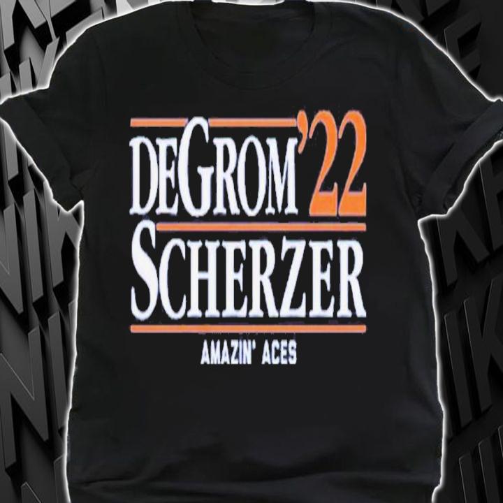 Degrom Scherzer '22 Amazin' Aces Shirt shirt