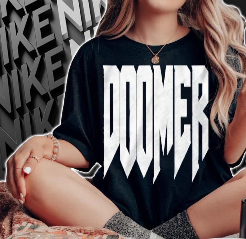 Doomer Meme Funny Humor Gift Shirt woman shirt