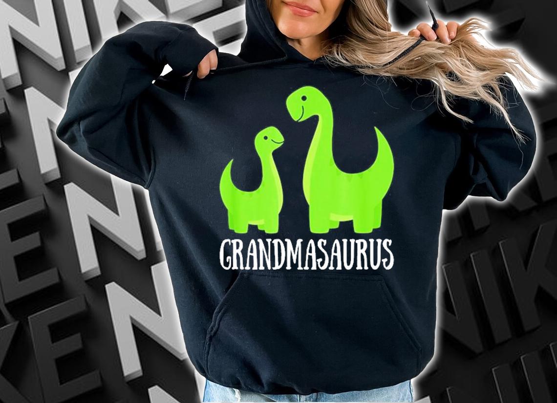 Grandmasaurus Grandma Saurus Dino Dinosaur T-Shirt hoodie