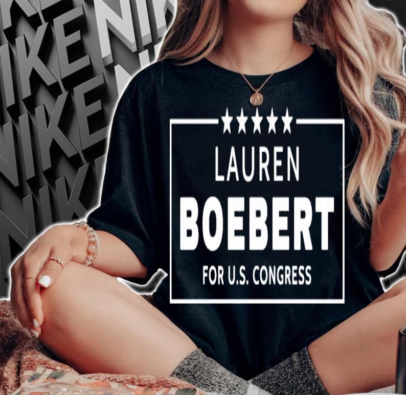 Lauren Boebert For US Congress 2022 House Election Colorado Republican Shirt woman shirt
