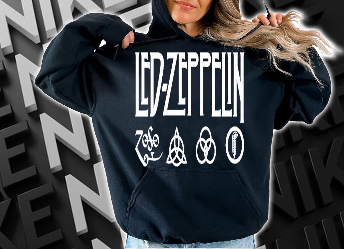 Led Zeppelin Logo T-Shirt hoodie