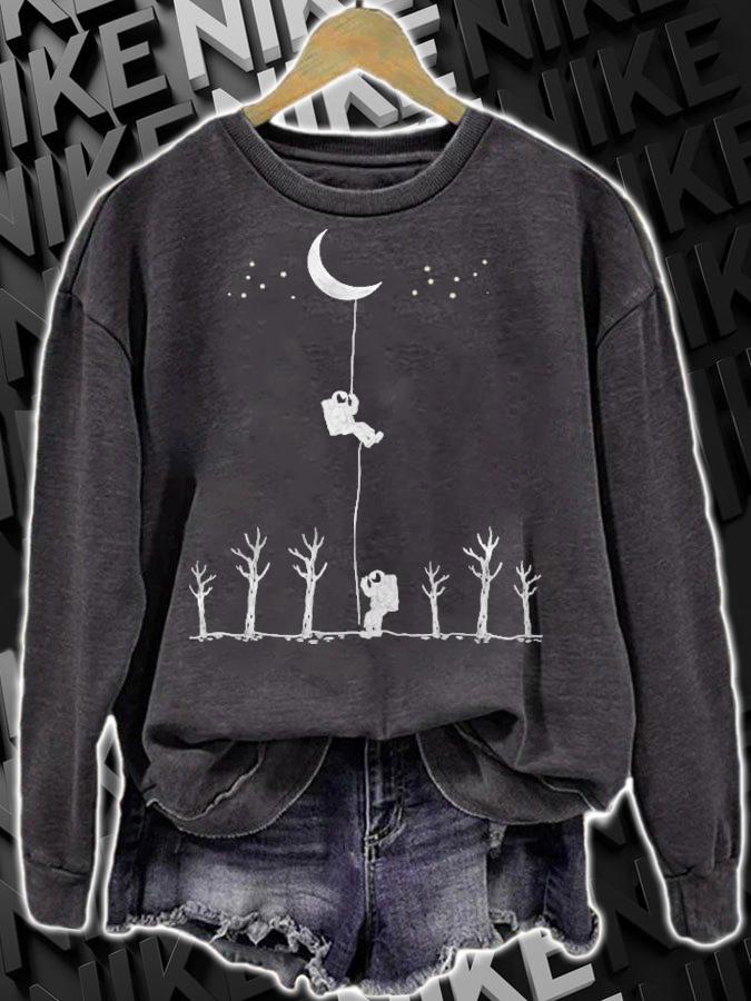 Moon Astronaut Funny Galaxy Spaceman Space Lover Gift t-shirt