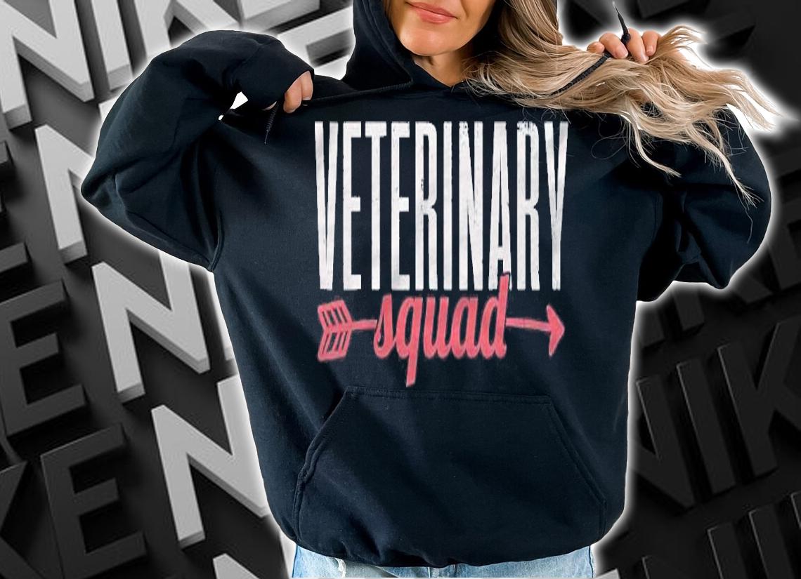 Veterinarian Veterinary Squad Vet Tech Vintage Gift Shirt hoodie