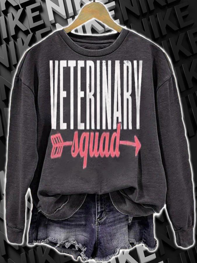 Veterinarian Veterinary Squad Vet Tech Vintage Gift Shirt sweatshirt
