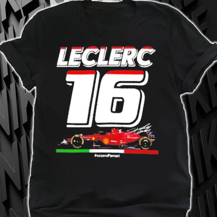 Charles Leclerc F1 Leclerc 16 shirt shirt
