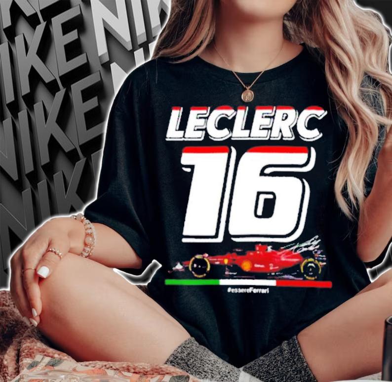 Charles Leclerc F1 Leclerc 16 shirt woman shirt