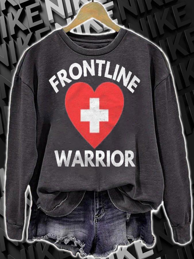 For Hospital Healthcare Workers Frontline Warriors Shirt sweatshirt