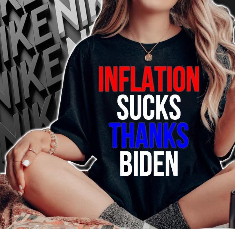 Inflation Sucks Thanks Joe Biden T-Shirt