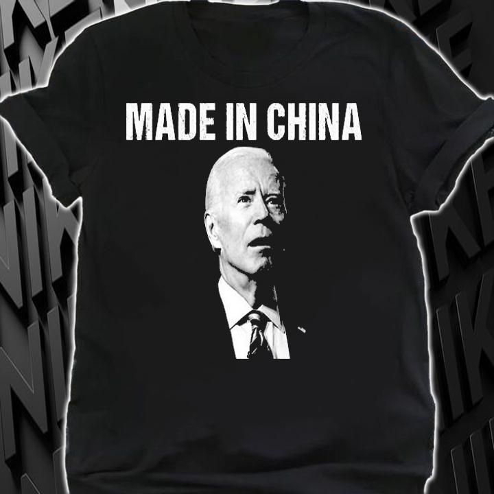Make In China Funny Biden Meme T-Shirt