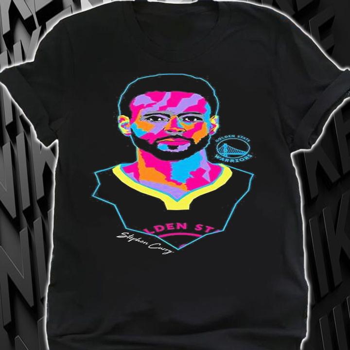 Stephen Curry Golden State Warriors Basketball Signature T-Shirt shirt